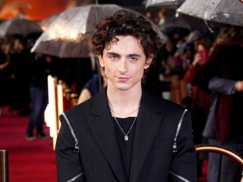 Timothee Chalamet is one of Hollywood’s most sought-after young actors (Ian West/PA)