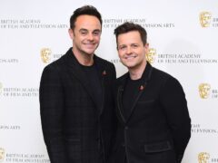 Ant and Dec will be among the celebrities walking the red carpet at the Bafta TV awards on Sunday (Ian West/PA)
