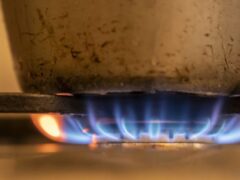 A saucepan on a gas hob (Danny Lawson/PA)