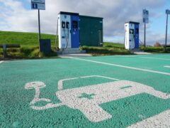 There are 1,856 public charging points in Scotland, according to the Scottish Liberal Democrats (Owen Humphreys/PA)