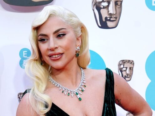 Lady Gaga has released a new song from the forthcoming Top Gun sequel (Ian West/PA)