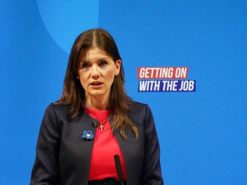 Universities minister Michelle Donelan (Peter Byrne/PA)