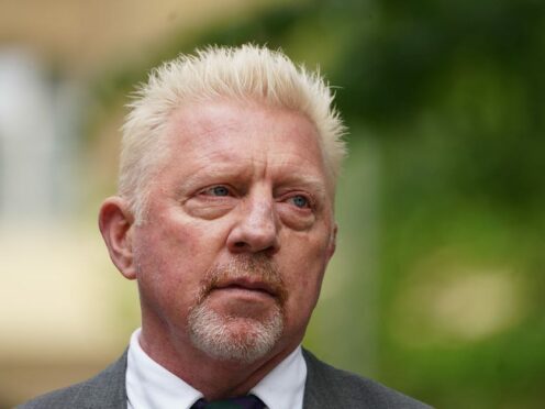 Three-time Wimbledon champion Boris Becker (Kirsty O’Connor/PA)