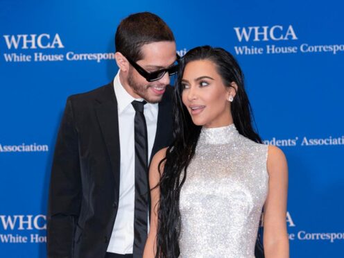 Kim Kardashian and Pete Davidson have made their red carpet debut as a couple (Jose Luis Magana/AP)