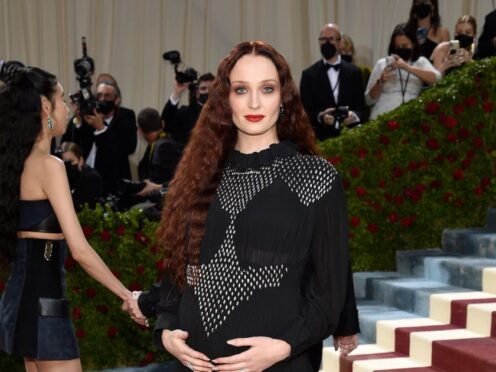 Sophie Turner attends The Metropolitan Museum of Art’s Costume Institute benefit gala (AP)