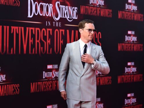 Benedict Cumberbatch has said he loves being able to “straddle the polarities of our culture” by starring in both “populus” and “artisan” films (Jordan Strauss/AP)