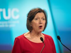 General Secretary of TUC Frances O’Grady calls for action to tackle the gender pensions gap (Stefan Rousseau/PA)