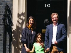 Nazanin Zaghari-Ratcliffe, pictured with her husband Richard Ratcliffe and daughter Gabriella was freed in March after the UK agreed to settle a historic £400 million debt with Iran, dating to the 1970s (Victoria Jones/PA)