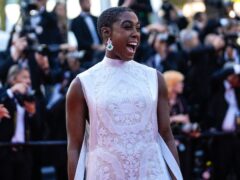 Hollywood stars including Lashana Lynch, Nikolaj Coster-Waldau, Eva Longoria and Forest Whittaker were photographed on the red carpet of the Cannes Film Festival (Petros Giannakouris/AP)