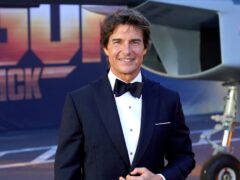 Tom Cruise attending the UK premiere of Top Gun: Maverick (Ian West/PA)