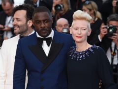 Idris Elba and Tilda Swinton at the Three Thousand Years of Longing premiere during the 75th Cannes Film Festival in Cannes, France (Doug Peters/PA)
