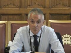 BBC director-general Tim Davie giving evidence to the Communications and Digital Committee in the House of Lords (House of Lords/PA)