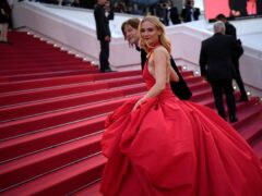 Diane Kruger and Cara Delevingne attend Cannes premiere of The Innocent( Daniel Cole/AP)