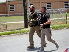 At least 18 children are dead after an 18-year-old gunman opened fire at a Texas elementary school, officials said (Dario Lopez-Mills/AP)