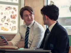 Kit Connor has said seeing so many queer people being proud to be themselves on the set of the Netflix series Heartstopper was ’empowering’ (Netflix/PA)
