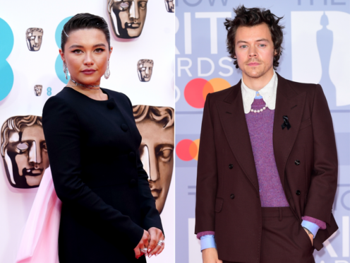 Florence Pugh and Harry Styles (PA)