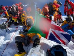 Akke Rahman said he “can’t believe” he climbed Mount Everest (Akke Rahman/PA)