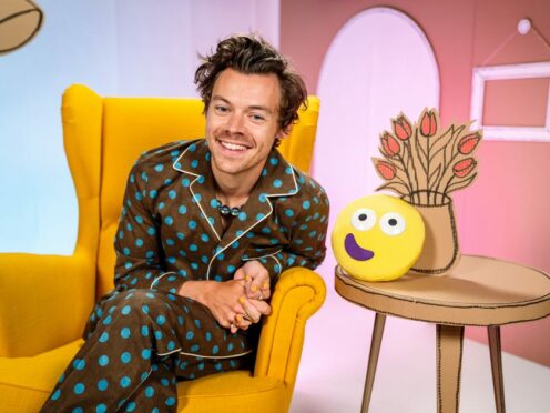 Harry Styles will read a CBeebies Bedtime Story (BBC/PA)