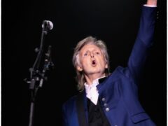 Sir Paul McCartney performs in Spokane, Washington, during the Got Back Tour (MPL Communications/MJ Kim/PA)