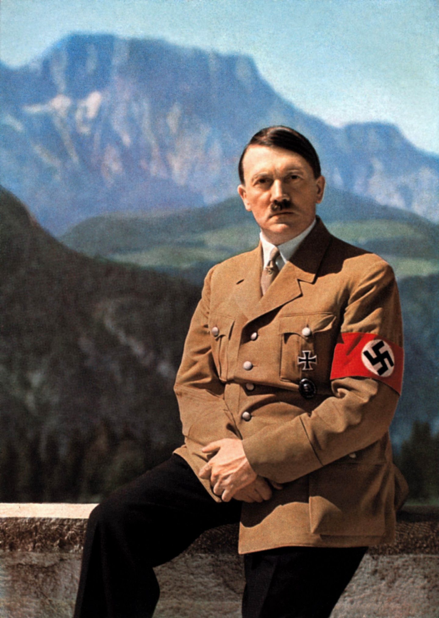 Nazi leader Adolf Hitler.