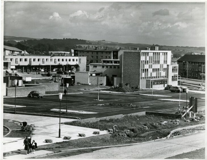 Glenrothes continued to thrive in the '60s with a new shopping centre.