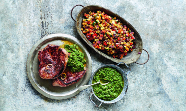 James Martin lamb steaks