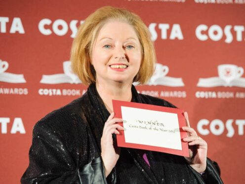 Author Hilary Mantel won the Costa Book of the Year award for Bring Up The Bodies (Dominic Lipinski/PA)