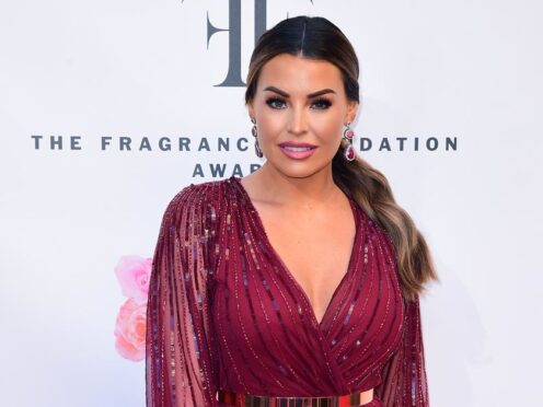 Jess Wright reveals baby boy was delivered by emergency C-section (Ian West/PA)