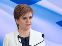 First Minister Nicola Sturgeon is due to outline her plans to hold a second independence referendum (PA)