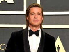 Brad Pitt won the Oscar for best supporting actor for his role in Once Upon a Time in Hollywood (Jennifer Graylock/PA)