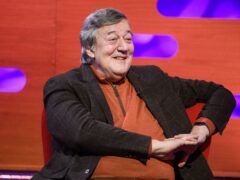 Stephen Fry will present a new documentary series about dinosaurs and the prehistoric world for Channel 5 (Matt Crossick/PA)