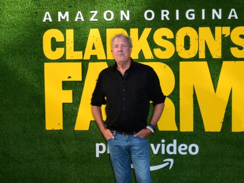Jeremy Clarkson attends the Amazon Prime Video launch event for Clarkson’s Farm (Ian West/PA)