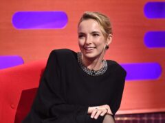 EDITORIAL USE ONLY Jodie Comer during the filming for the Graham Norton Show at BBC Studioworks 6 Television Centre, Wood Lane, London, to be aired on BBC One on Friday evening.