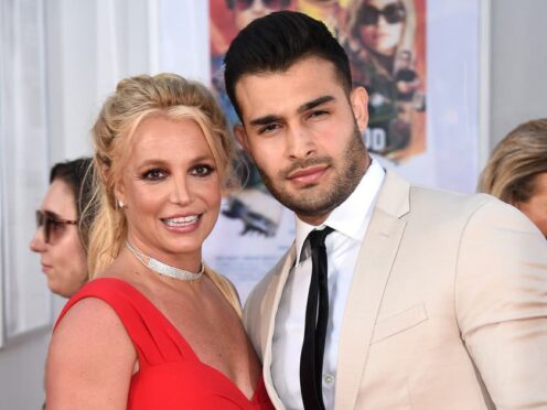 Britney Spears thanks Versace for making her look like a ‘princess’ for wedding (Alamy/PA)