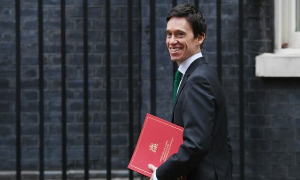 Rory Stewart MP arriving at Downing Street in Theresa May's time in charge.