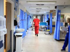 The number of patients waiting longer than the the target time in A&E was the second highest on record, new figures showed (Peter Byrne/PA)