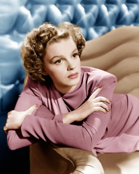 Judy Garland whose great-grandfather hailed from Arbroath
