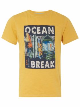 Men's ocean break T-shirt, £19.99, M&amp;Co.