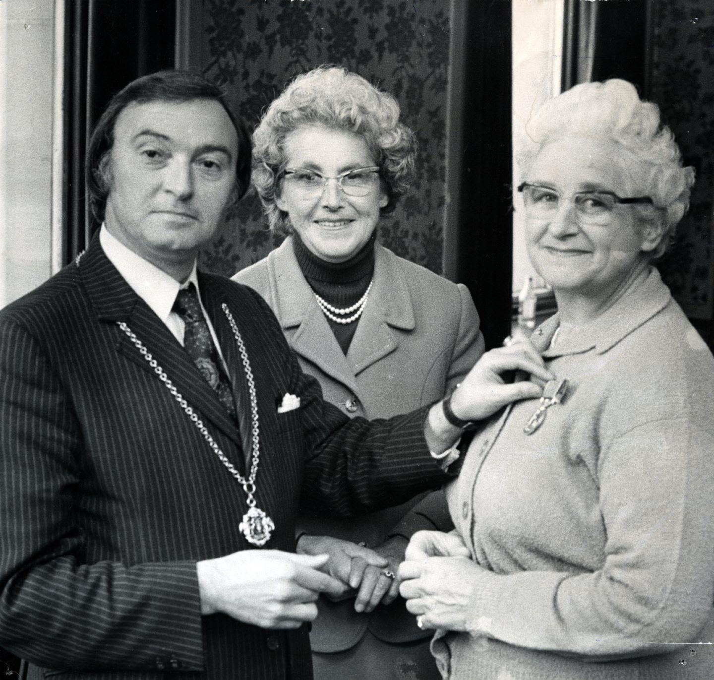 Detective Hilda Bury was awarded the BEM in 1973. 3 September 1973.