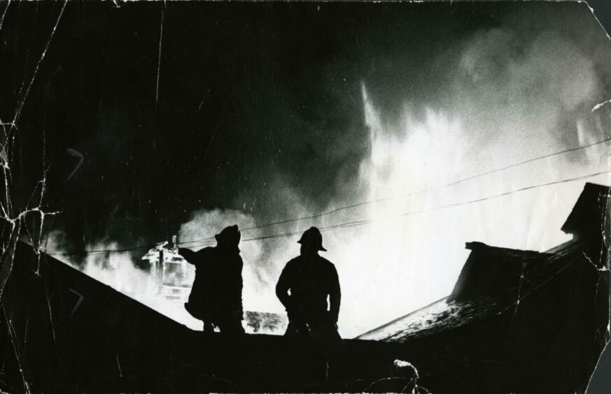 Firemen couldn't save the iconic ballroom. February 20 1980.