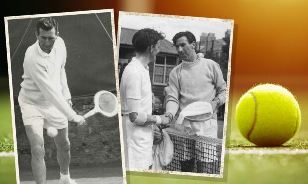 Aberdeen FC’s George Kelly excelled at football before becoming a top-class tennis ace