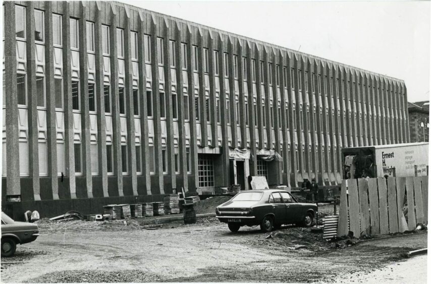 Tayside Police HQ. 1977.