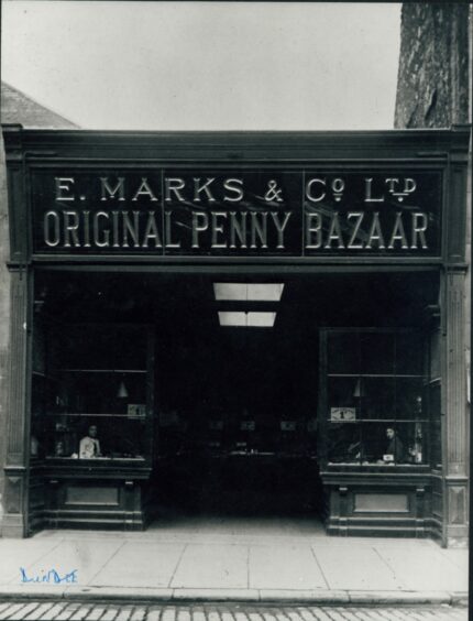The first M&amp;S store in Dundee which opened in 1918.