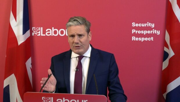 UK Labour leader Sir Keir Starmer