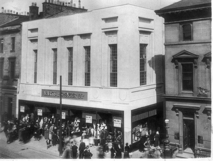 M&amp;S moved across the Murraygate to its new home in 1936.
