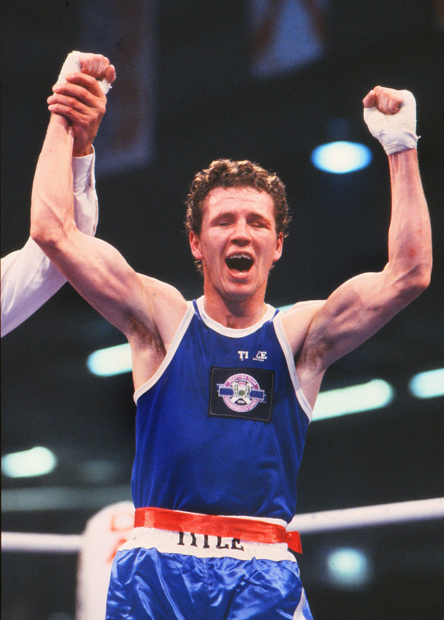 James McAllister was a hero for Scotland at the 1986 Commonwealth Games.