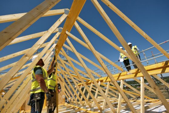 The SNP government met its affordable housing targets a year behind schedule.
