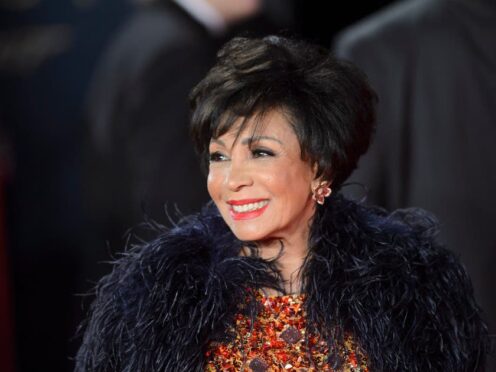 Shirley Bassey at the world premiere of Spectre at the Royal Albert Hall in London (Matt Crossick/PA)
