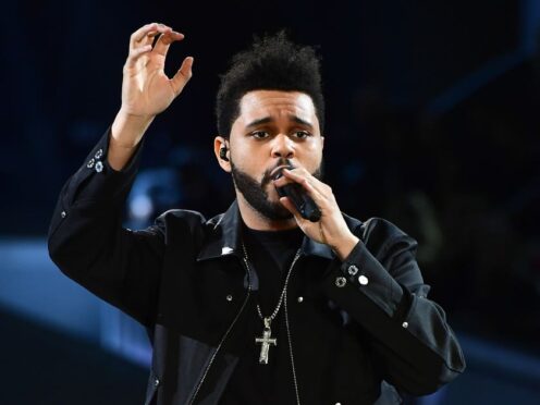 The Weeknd’s opening tour date postponed after national phone network outage (Ian West/PA)