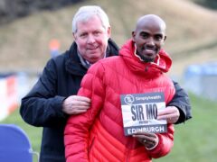 Sir Brendan Foster hailed Sir Mo Farah’s steely determination throughout his life and for overcoming adversity (Jane Barlow/PA)